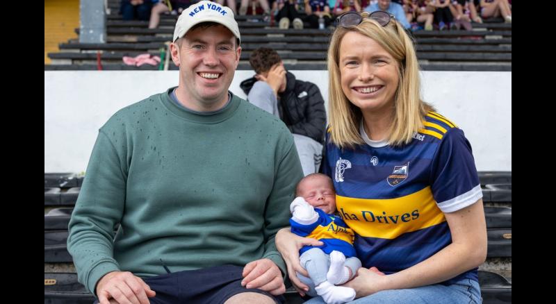 PICTURE: Tipperary's youngest supporter went to the big camogie match!