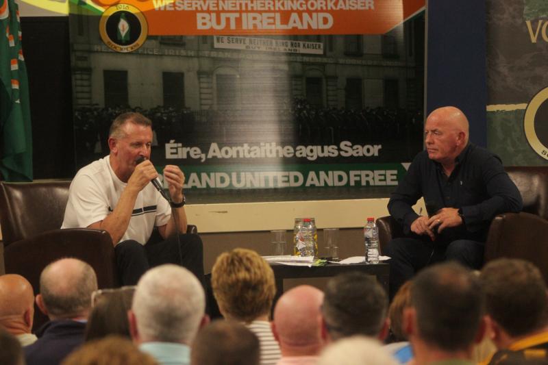 Former blanket man Seamus Kearney gives talk in Dungiven