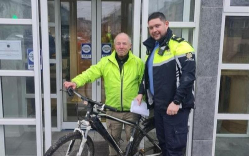 Waterford gardaí reunite stolen bike with owner following theft from outside shop 