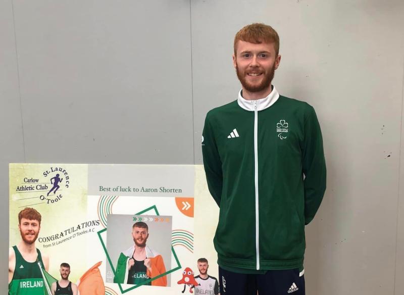 Carlow man selected to represent team Ireland at Paris 2024 Paralympics 