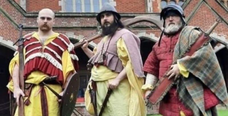 We March On Kinsale! - Heritage Week reenactment at Donegal Castle