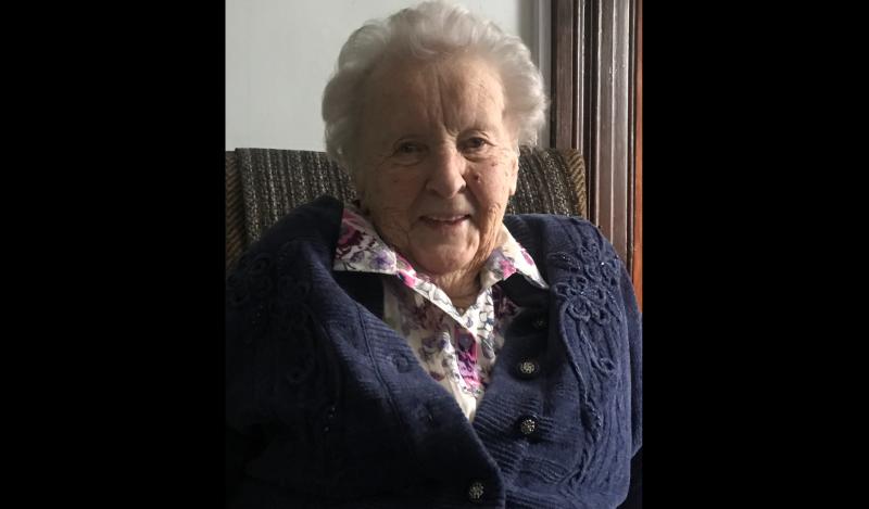 Ardara and Glenties mourne the passing of 102-year-old Bridie Byrne