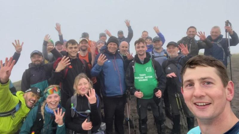 Moville man completed four peaks challenge for charity