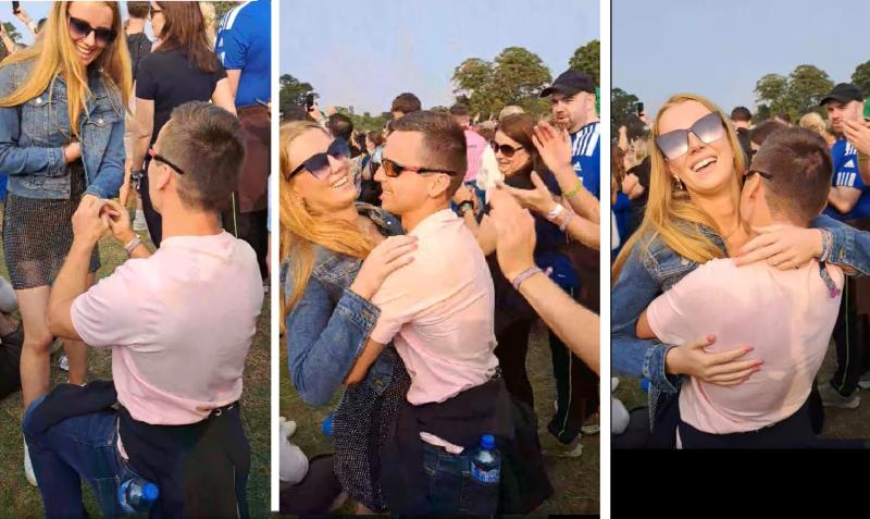 Who are they? Electric Picnic wedding proposal during Wolfe Tone's Grace