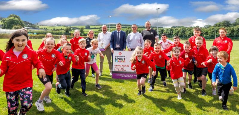 Offaly Club receives county award under Texaco Support for Sport initiative