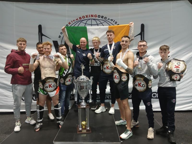 Very successful weekend for Offaly club at WKO World Kickboxing Championships