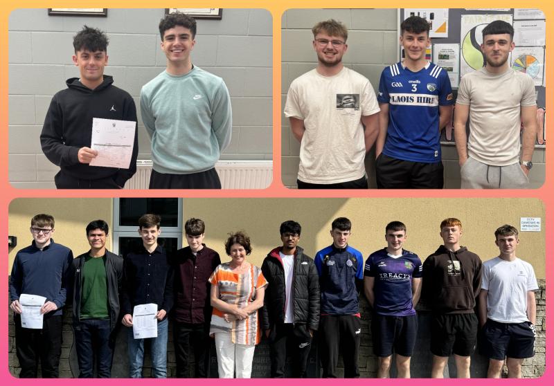In Pictures: Smiles and celebrations at St Mary's CBS Portlaoise