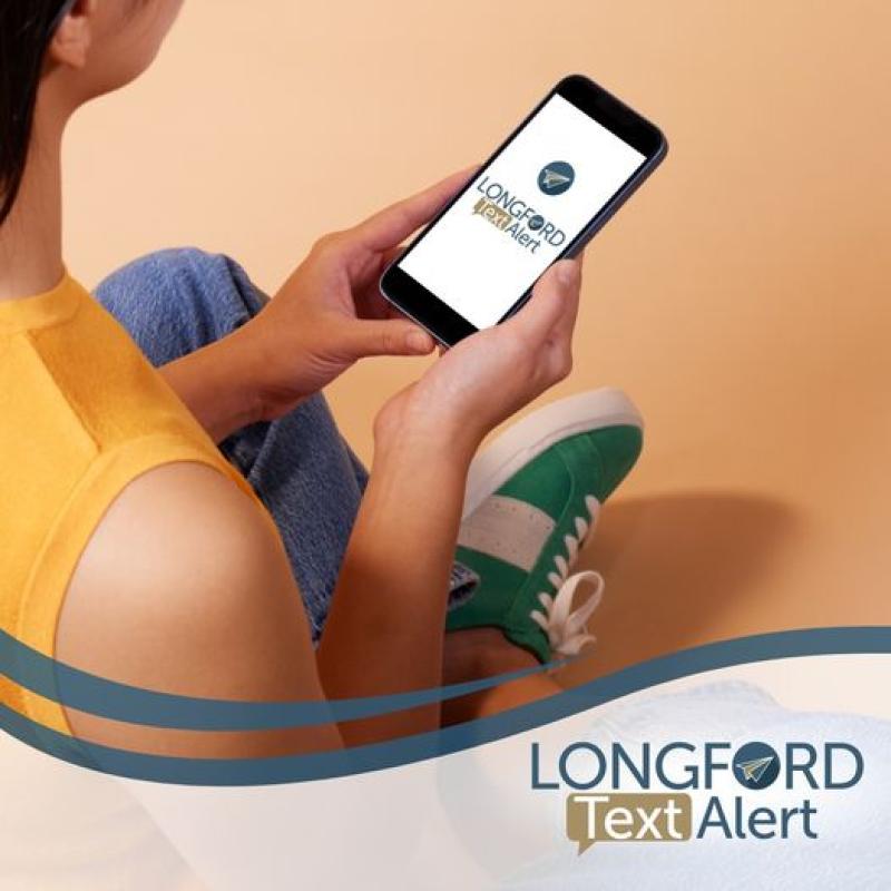 Longford Text Alert delivers free community alerts straight to your phone