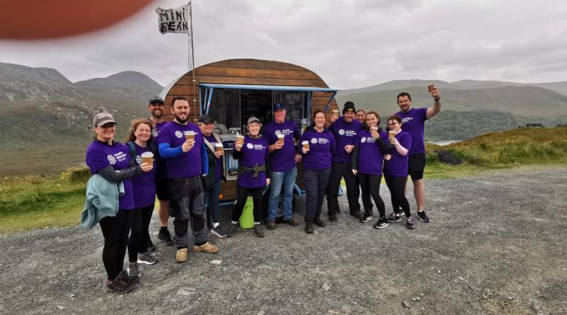 Brave bunch of Longford volunteers climb Mount Errigal in Donegal for ABI Ireland 