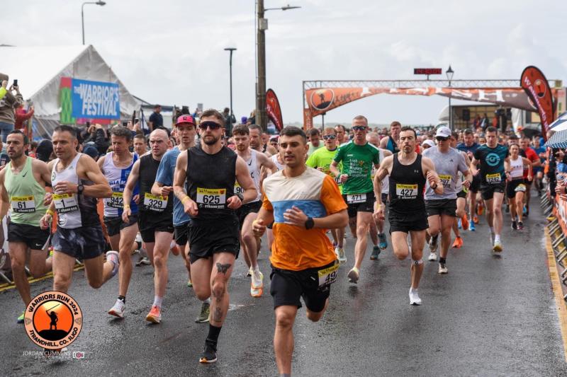 Battling Rain and Terrain: 38th Warriors Run in Strandhill