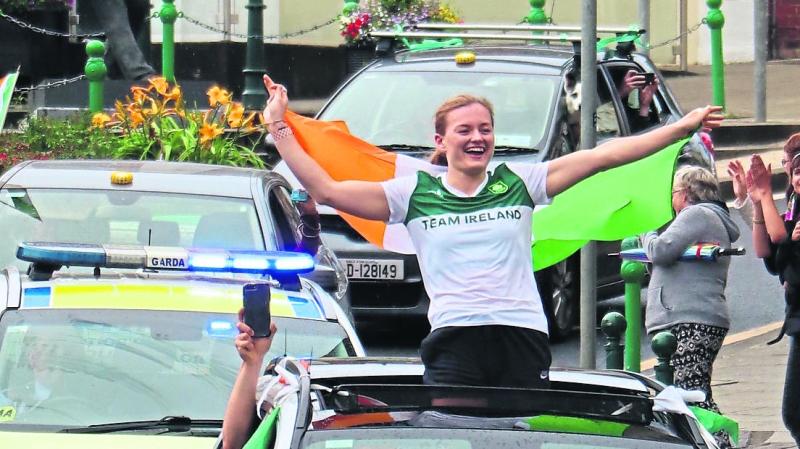 Mona McSharry’s triumphant return to Ballyshannon’s Marlins SC this evening