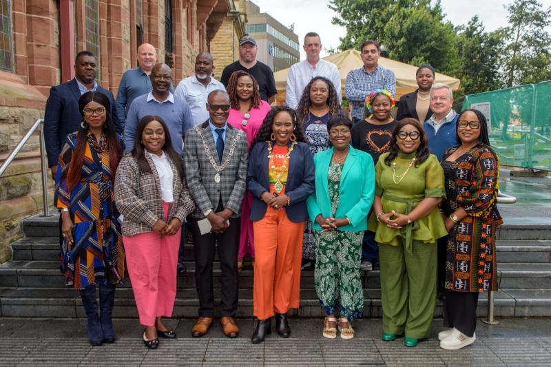 Mayor hosts a jointly organised all island meeting of elected representative from minoritised backgrounds