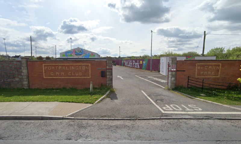 Caravans force Portarlington GAA to install concrete bollards outside pitch