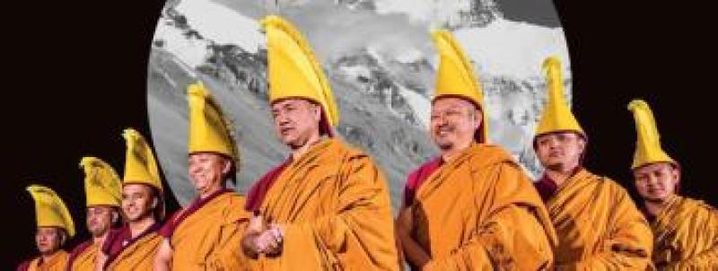 Tibetan Monks from the roof of the world heading for Tipperary