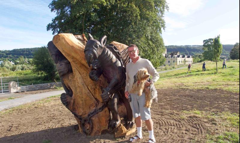 Two more sculptures to join striking new art works in Carrick-on-Suir's Castle Park 