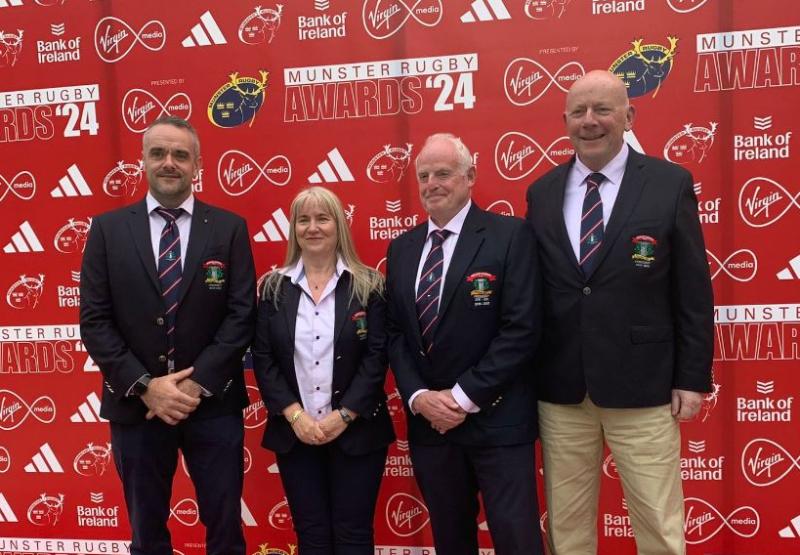 Huge celebrations as a Tipperary club wins Munster Rugby Club of the Year Award