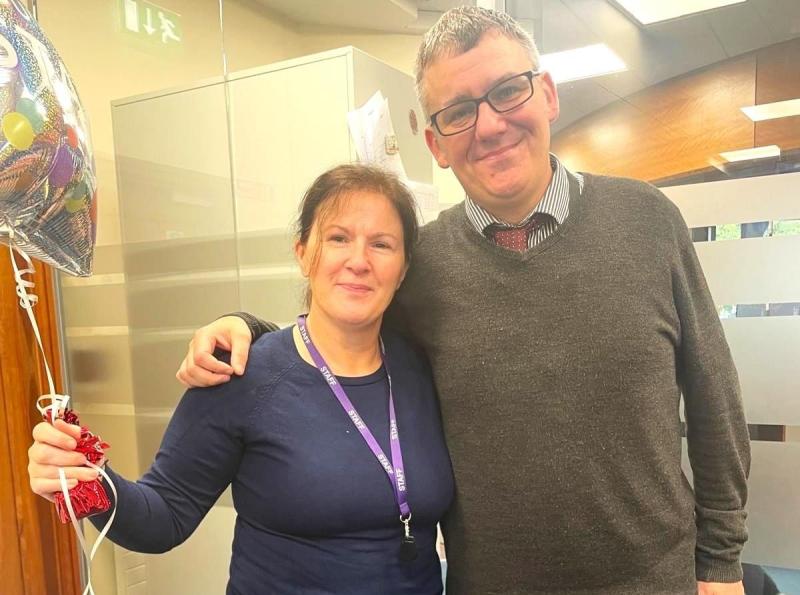 Portlaoise credit union worker celebrates an incredible 20 year anniversary 