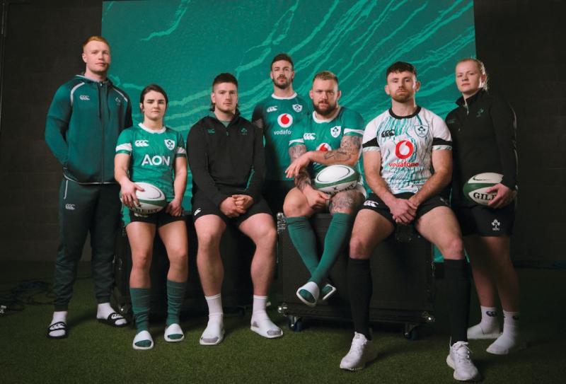 Canterbury have unveiled the new jerseys that will be worn during Ireland&rsquo;s upcoming season