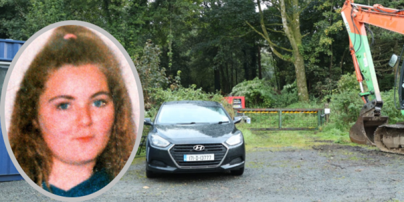 Gardaí swarm site as dig gets underway for girl (15) who vanished 30 years ago