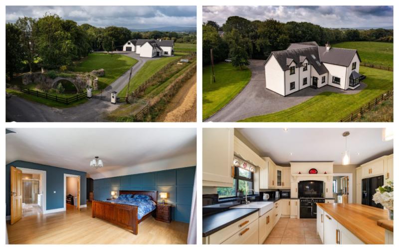 PICTURES: Picturesque Laois home with old canal bridge in garden 