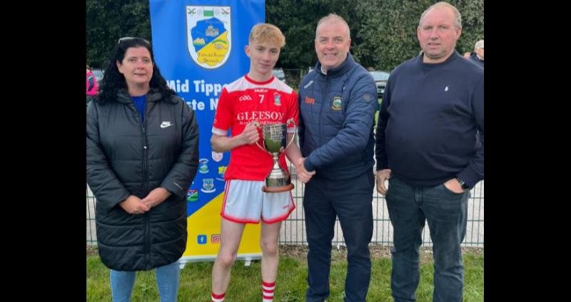 Gortnahoe Glengoole powered to Mid U17B Hurling success on Sunday evening