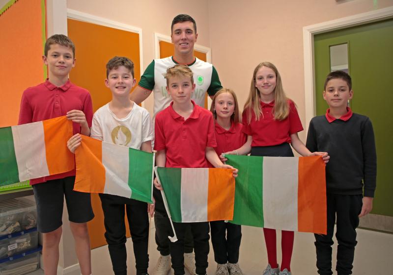 Two-time Olympian Darragh Greene inspires next generation of Longford athletes