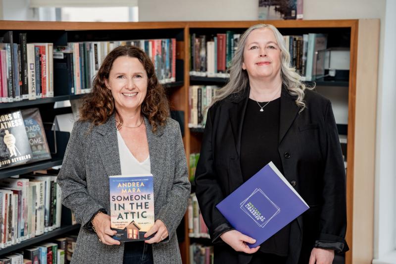 Bestselling crime writer thrills Waterford fans at packed event in Central Library