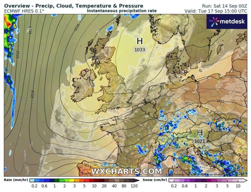 ALERT: Met &Eacute;ireann's weather forecast for Ireland coming week predicts temperatures to rise 