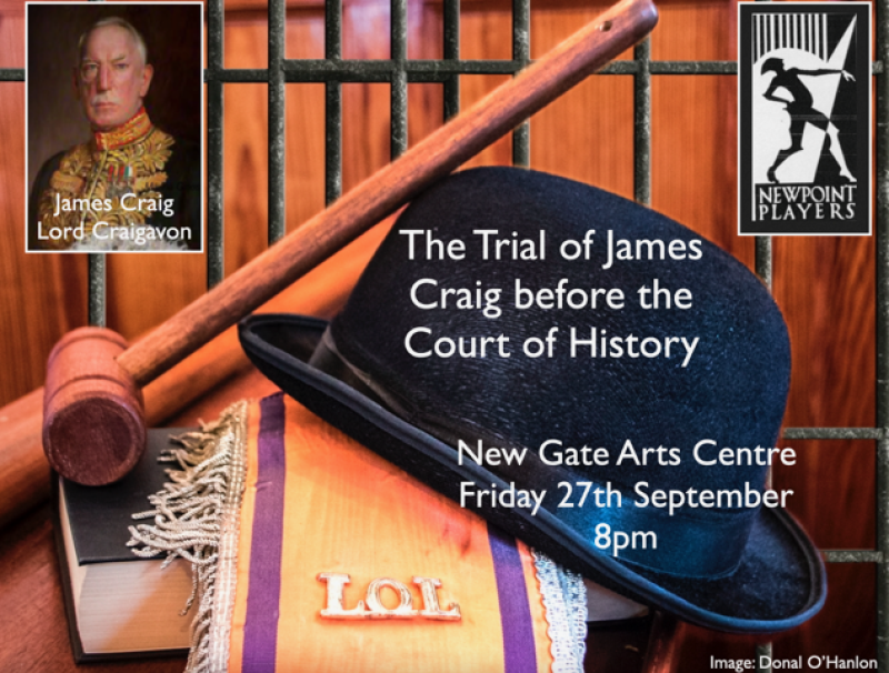 ‘The Trial of James Craig’ to be performed in Derry