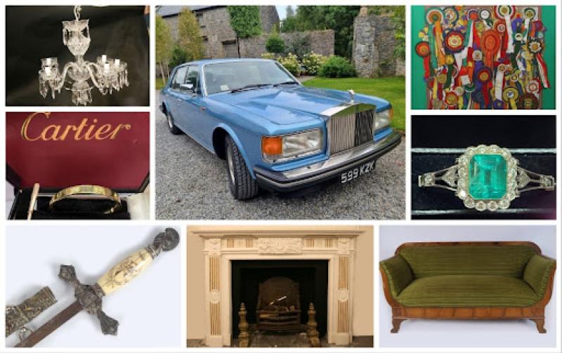 PICTURES: Rolls Royce, Gucci and Cartier bargains on offer in huge Laois antique auction