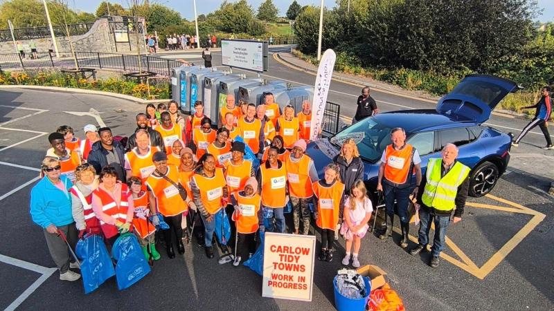 350 volunteers in County Carlow help remove 2 tonnes of litter for Big Beach Clean