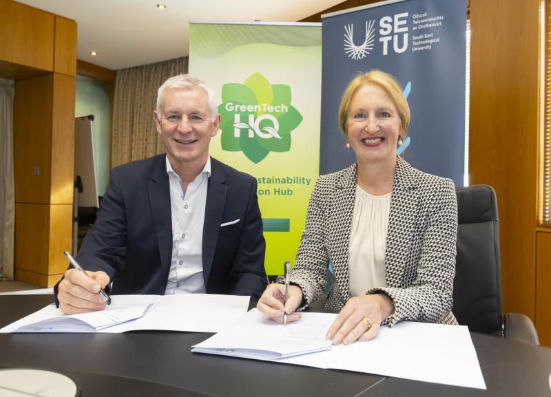 SETU and GreenTech HQ sign MoU promoting regional sustainable development