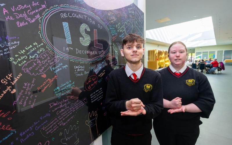Deaf Kildare student campaigning to have Irish Sign Language added to the Leaving Cert