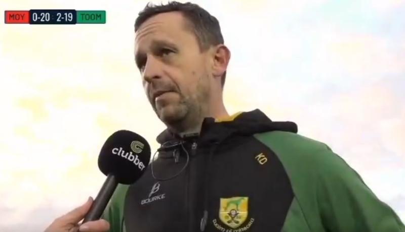 WATCH: Toomevara manager Ken Dunne explains what it means to be back in the county final 