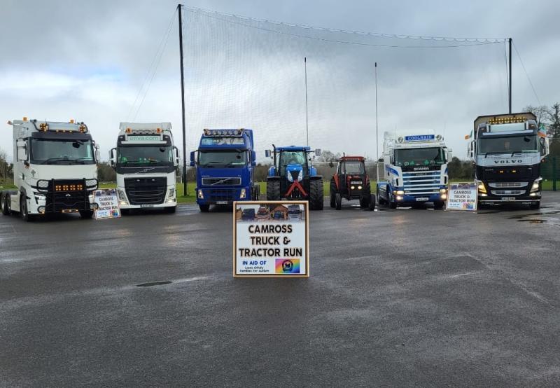Charity truck and tractor run returns to Laois