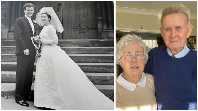 Proud Longford man and his Fermanagh wife celebrate their 60th wedding anniversary