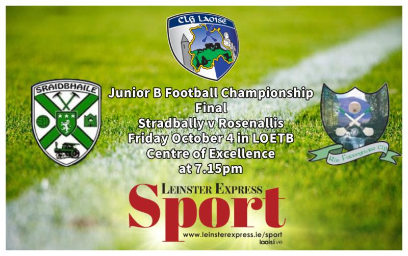 LIVE BLOG: Rosenallis face Stradbally in JFC 'B' Football final