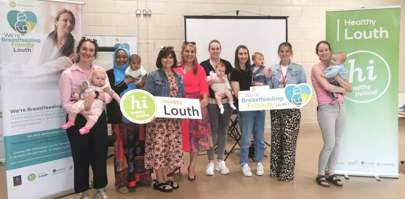 Louth County Council's 'Healthy Louth' supports National Breastfeeding Week
