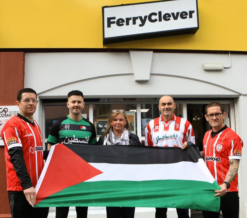 Derry legends to play for Palestine next Sunday