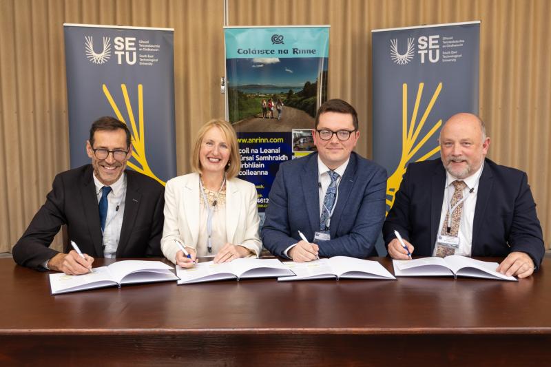 Coláiste na Rinne and South East Technological University agree 'unique partnership'