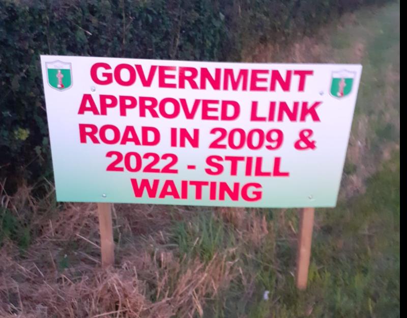 Transport Infrastructure Ireland confirm no funding this year for link road at Durrow