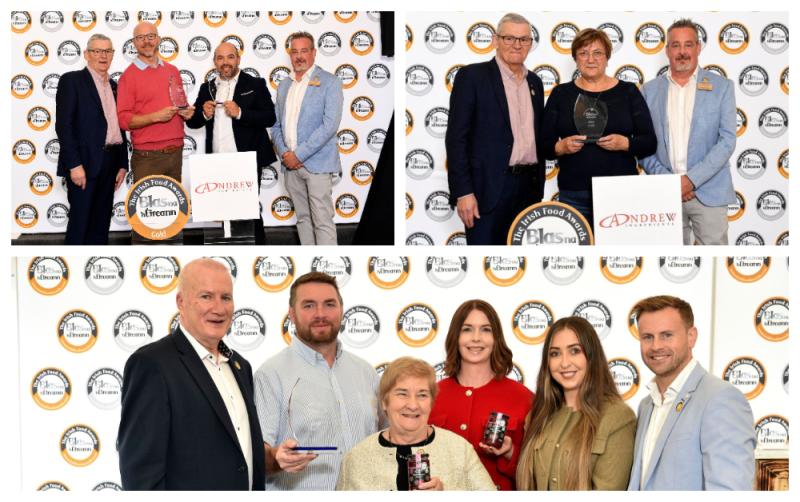 Laois businesses sweep up at Irish food awards 