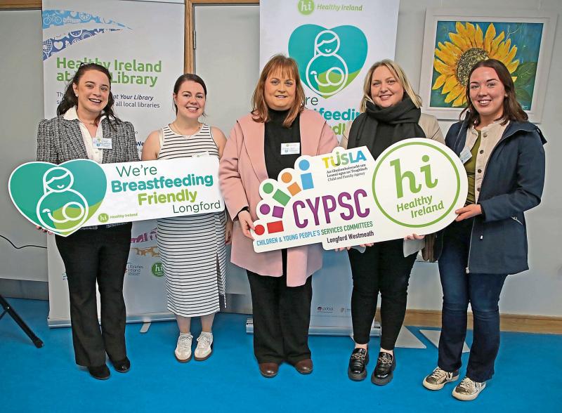 We're Breastfeeding Friendly Longford' initiative launched at event in Edgeworthstown