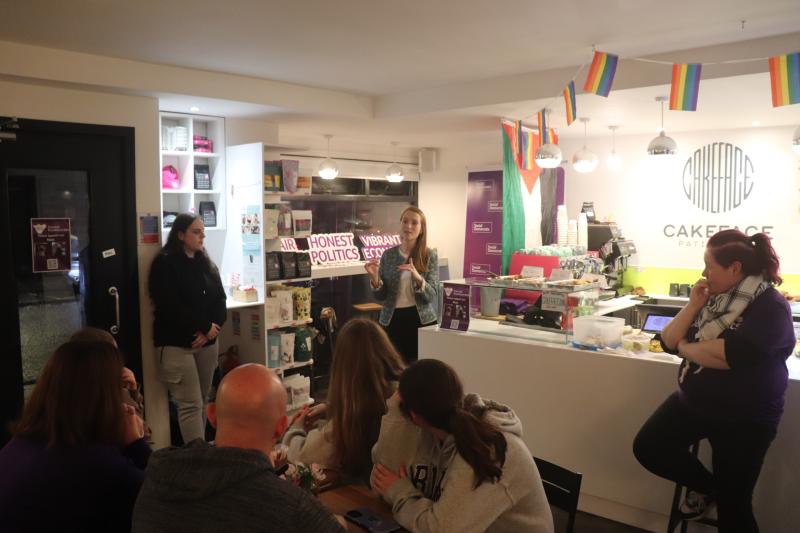 Patricia Stephenson (Social Democrats) launches General Election campaign in Kilkenny