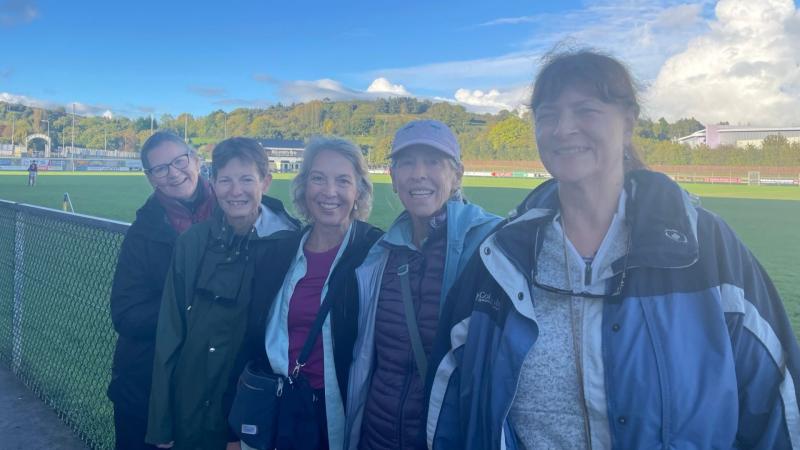 'Everywhere in Donegal we went, we saw these green and gold flags'