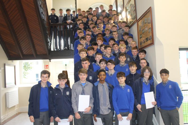 Excitement and joy in Knockbeg College after Junior Cert results released 