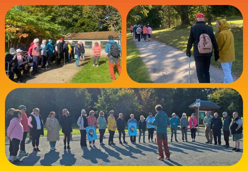 'We had the weather': See pictures of Laois Mindfulness Walk for positive mental health 