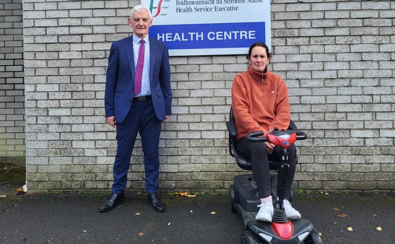 Laois HSE health centre inaccessible to mobility scooter users