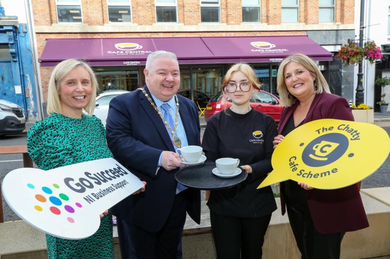 Derry 'Chatter and Natter Table' scheme helping to tackle loneliness and isolation