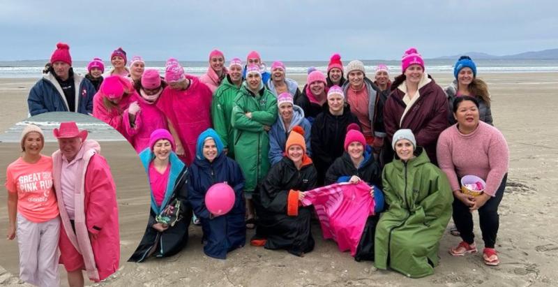 Age no barrier at Rossnowlagh Swim In Pink event for breast cancer research